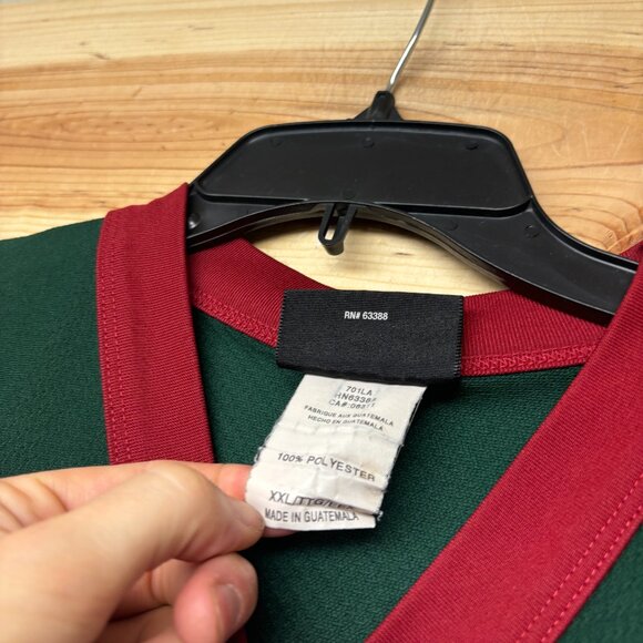 Minnesota Wild Jersey Mens XXL White Practice Jersey 1/2 Sleeve Logo Athletic - Picture 6 of 13